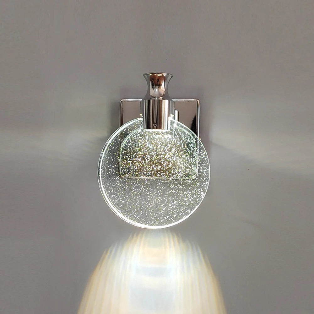 Modern LED Wall Light Circular Glass Bubble Design - Product detail 8