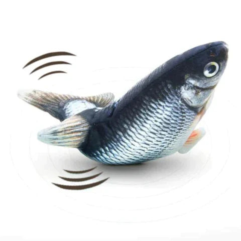 Interactive Fish Dog Toy  Motion Sensor Activated Moving Plush - Product detail 4