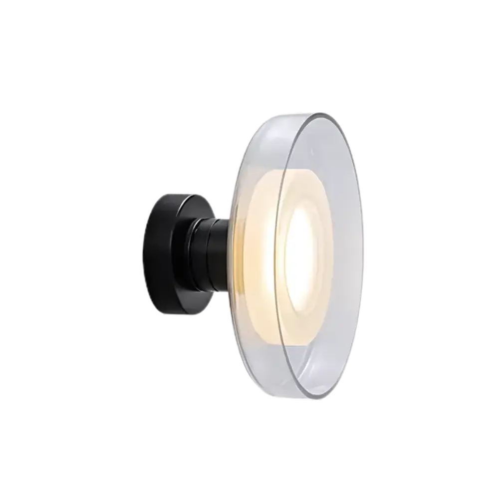 Modern Wall Sconce Smoked Glass LED Design - Product detail 6