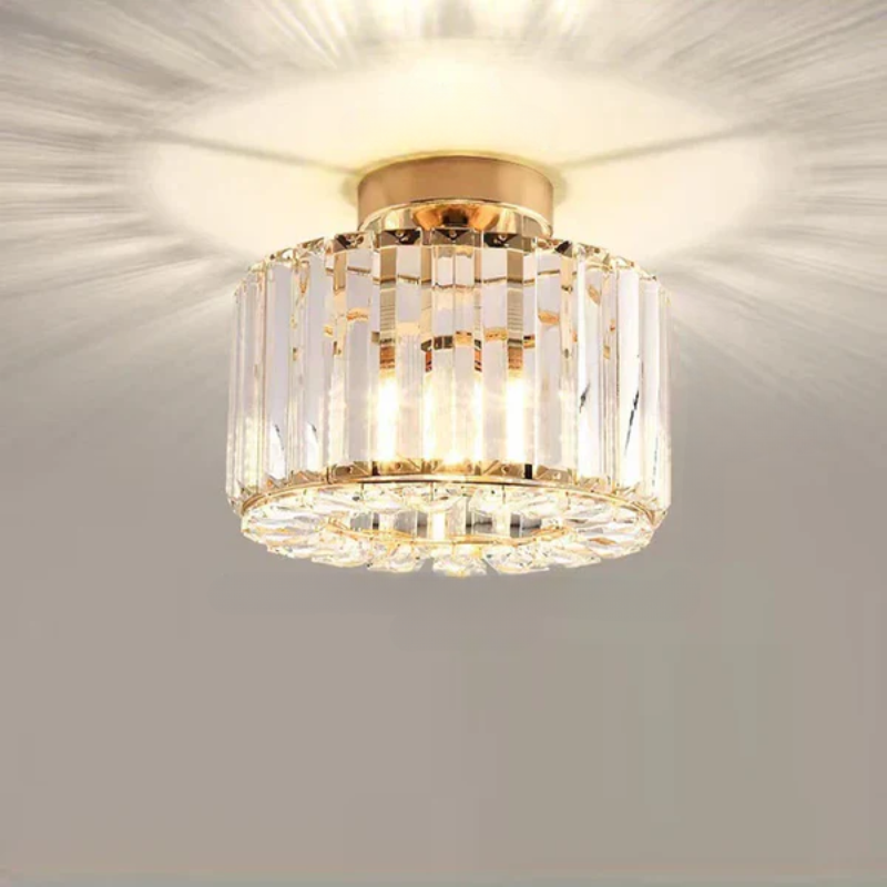Crystal Ceiling Light Modern Glass Prism Design - Product detail 6
