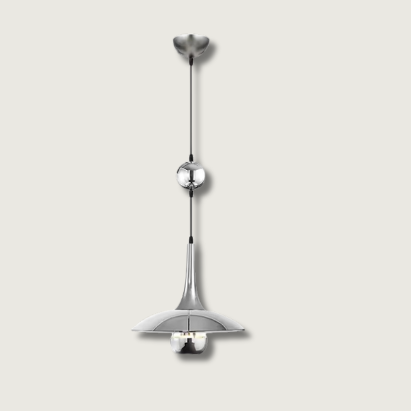 Modern Pendant Light Adjustable Chrome Swing Arm - Product detail 11