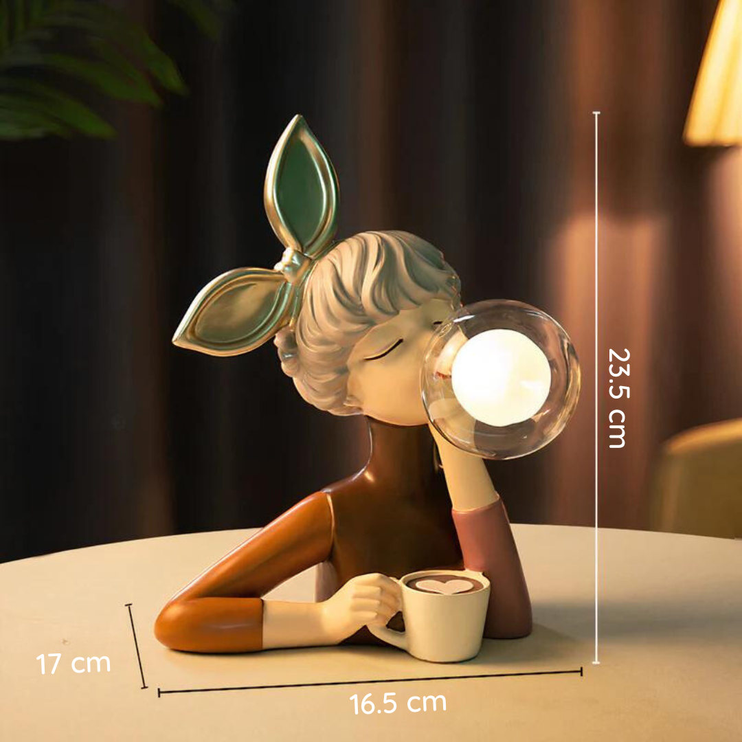 Modern Resin Table Lamp Decorative Character Design - Product detail 10