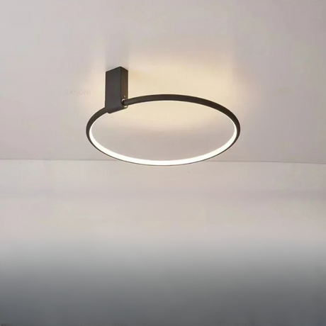 Modern LED Ceiling Light  Circular Ring Design With Warm Glow - Product detail 7