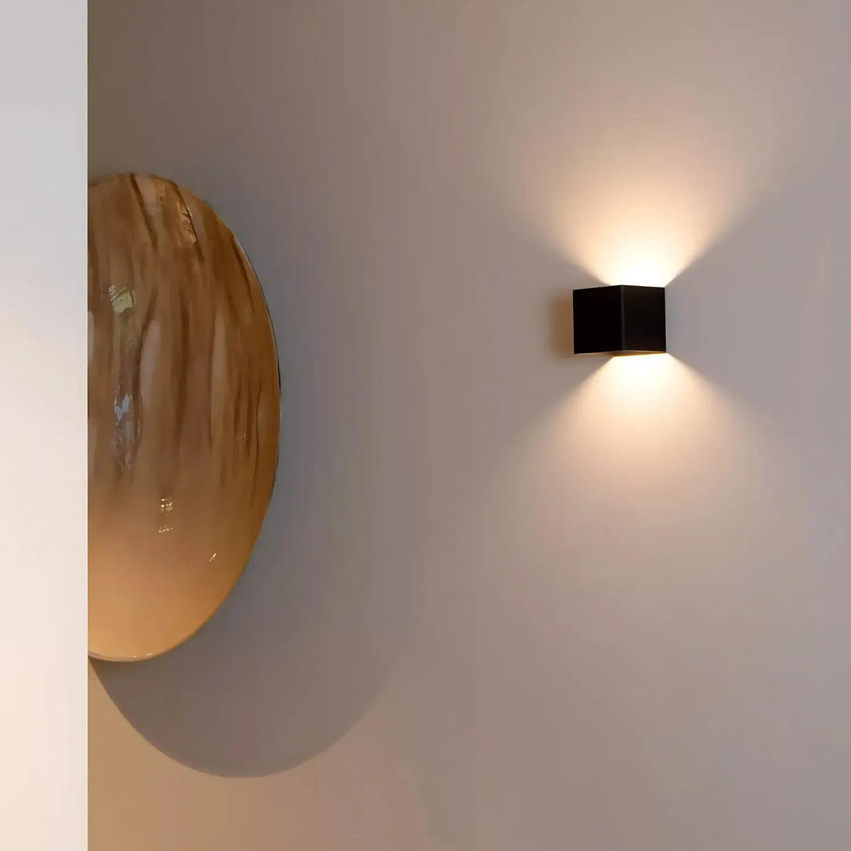 Modern Wall Light Black Cube LED Motion Sensor - Product detail 7