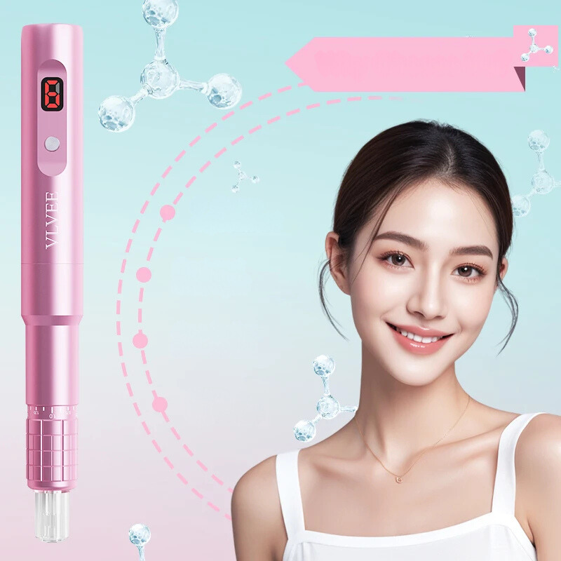 LED Microneedling Device  Dual Light Therapy Skin Care System - Product example