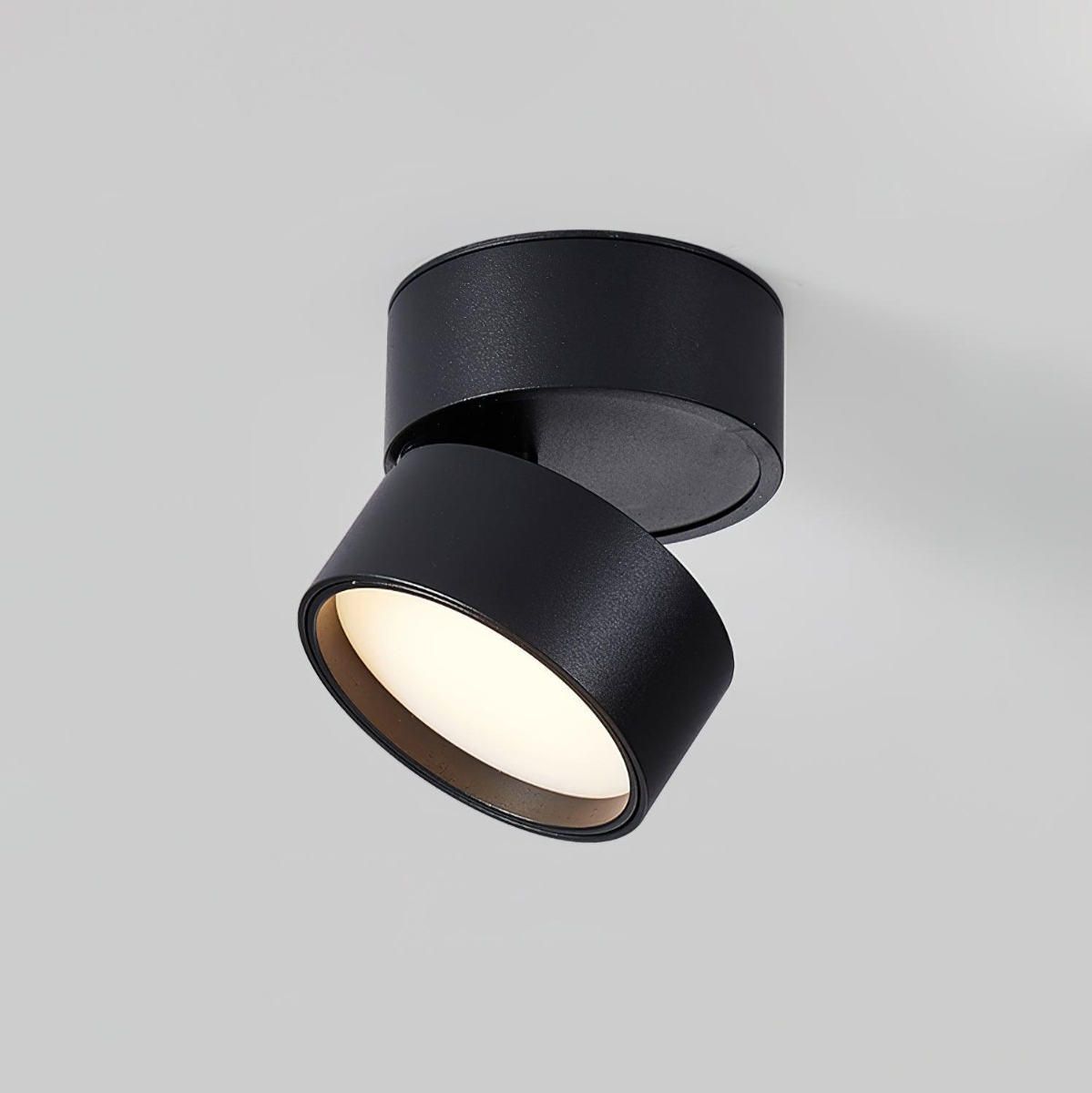 Modern Ceiling Spotlight Adjustable Black Surface Mount - Product detail 9