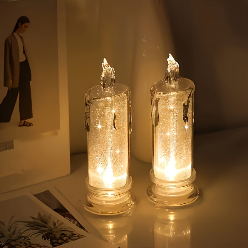 LED Flameless Candles  Warm White Ambient Light Set - Product example