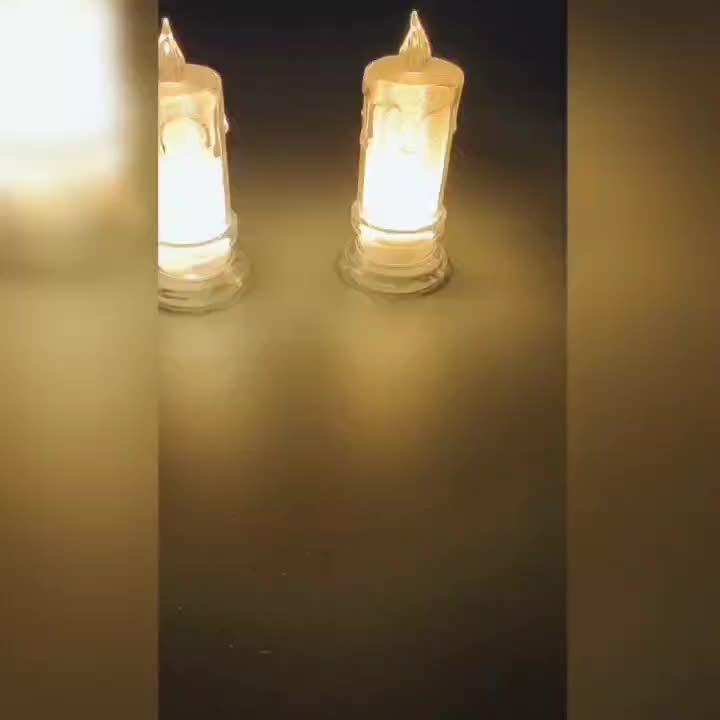 LED Flameless Candles  Warm White Ambient Light Set - Product detail 5