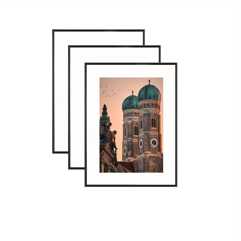 Modern Photo Frame Set Black Gallery Wall Collection - Product detail 6