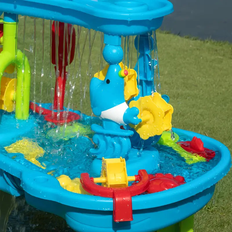 Kids Sand Water Table  Interactive Play Station With 15 Accessories - Product detail 4