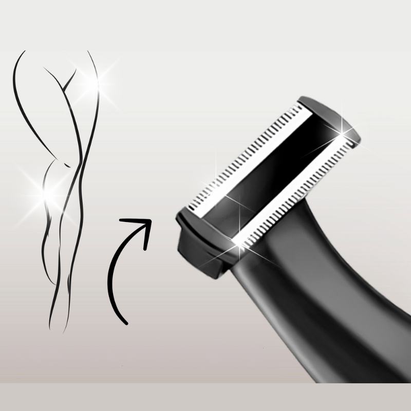 Electric Body Trimmer  4-in-1 Precision Grooming Kit - Detailed view
