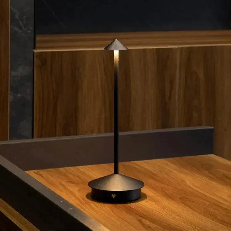 Modern LED Table Lamp Rechargeable Aluminum Design - Product detail 5