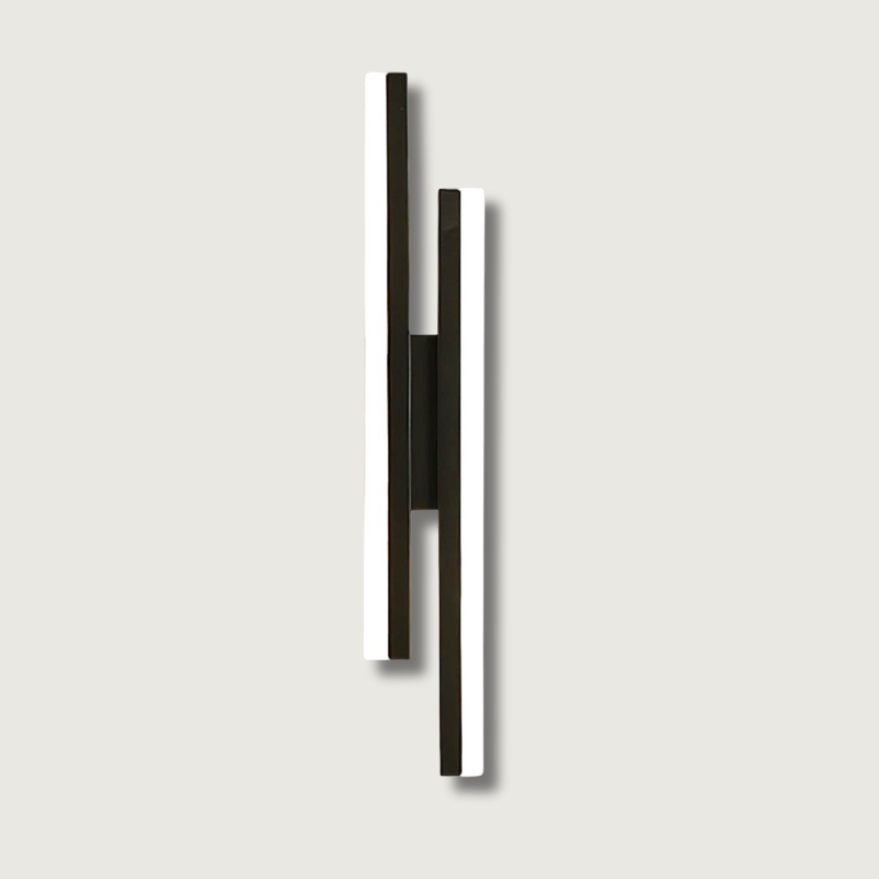 Modern LED Wall Lamp Minimalist Black White Design - Product showcase