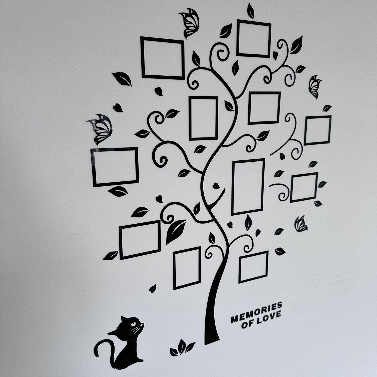 Family Photo Tree Wall Decal  3D Acrylic Frame Display - Product detail 7