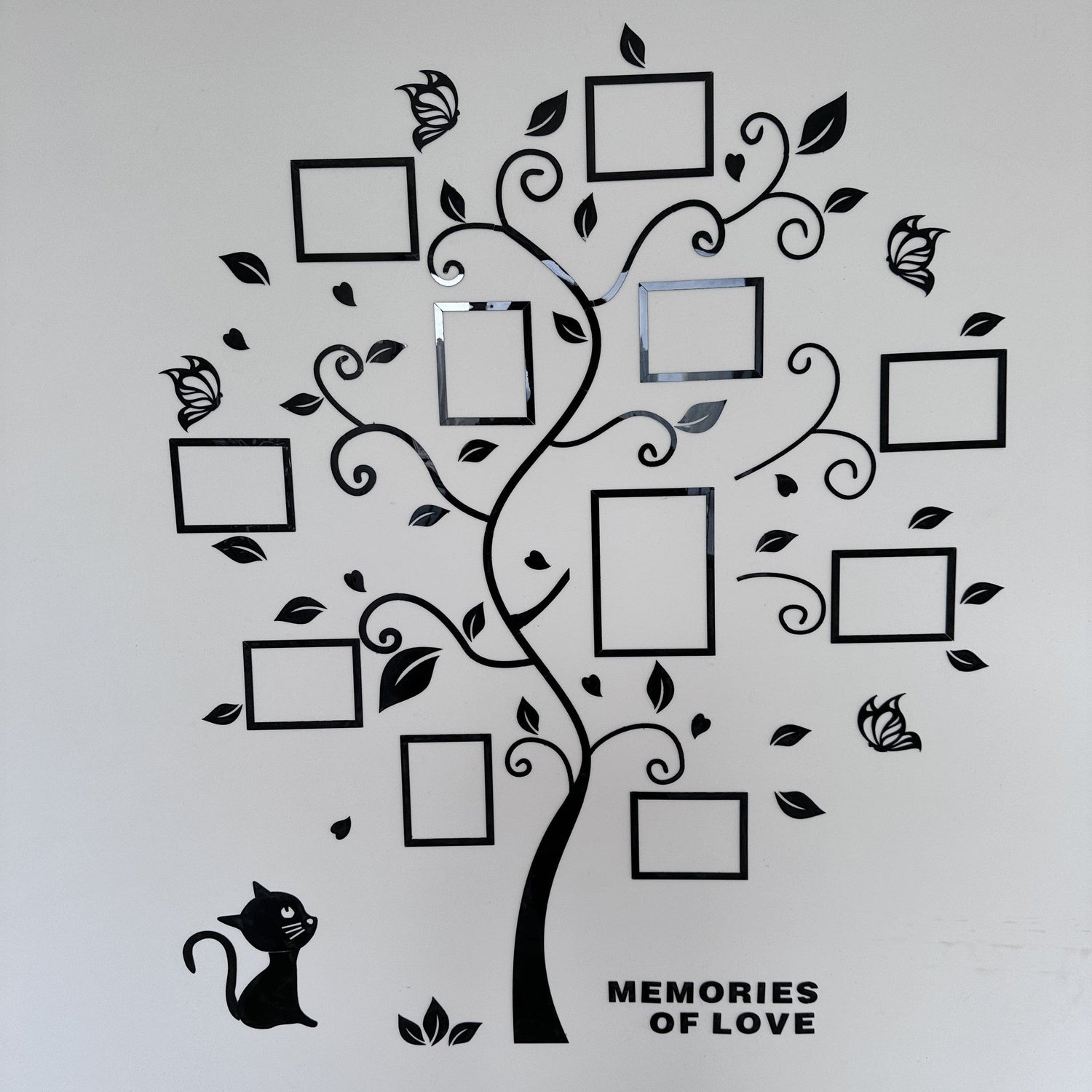 Family Photo Tree Wall Decal  3D Acrylic Frame Display - Product detail 4