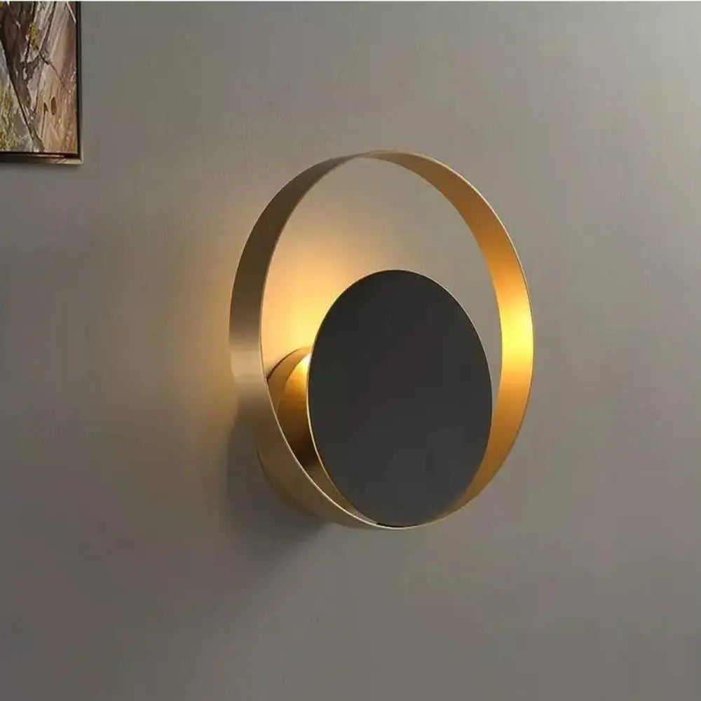Modern Wall Light Circular Ring LED Design - Product example