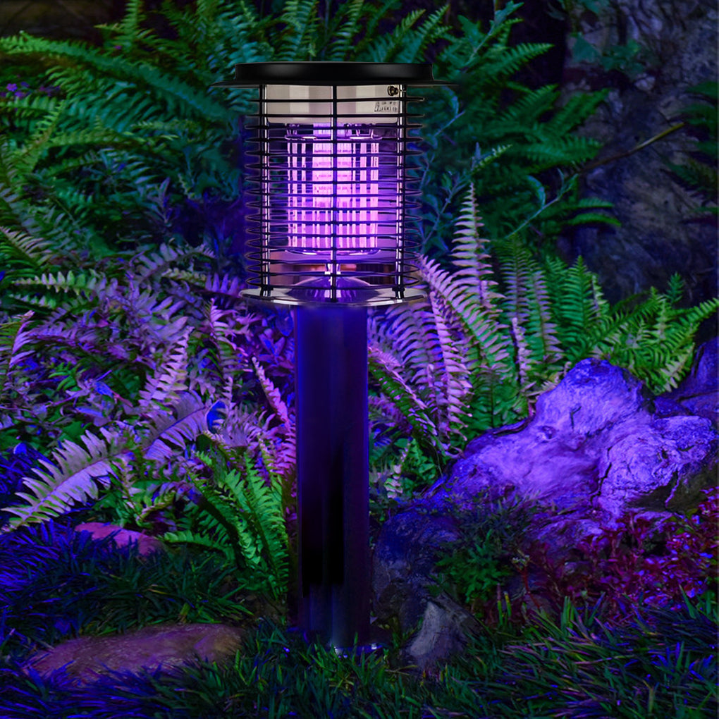 Outdoor Mosquito Killer Lamp Solar LED Bug Zapper with Dual Charging - Product example