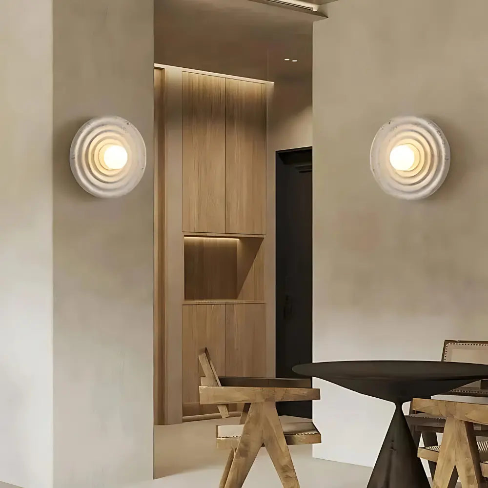 Japandi Wall Light Minimalist Concentric Design - Product detail 4