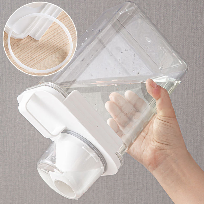 Airtight Food Storage Container Built-in Measuring Cup - Product example