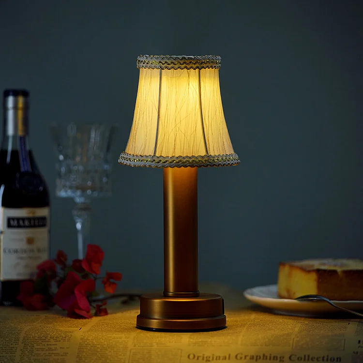 Modern Brass Table Lamp Vintage Style LED Lighting - Product detail 19