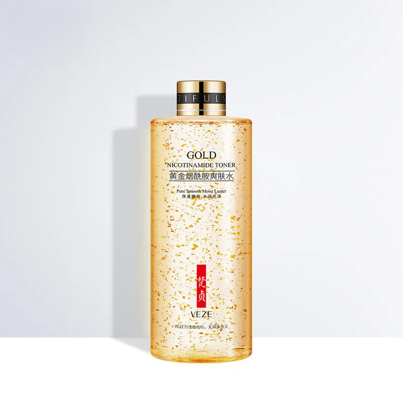 Gold Anti-Aging Toner 24K Gold Infused Skin Treatment - Product showcase