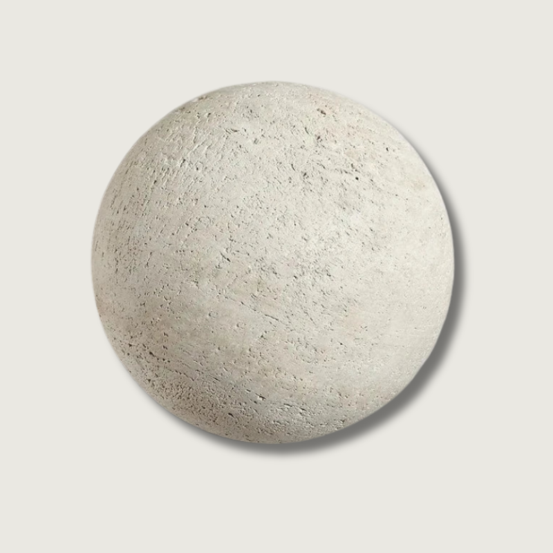 Minimalist Outdoor Wall Light Natural Stone LED Sconce - Product showcase