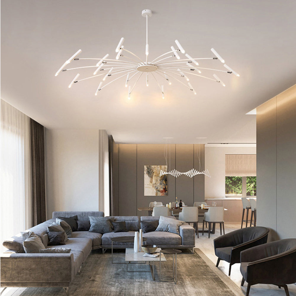 Modern LED Chandelier Adjustable Starburst Design - Product detail 26