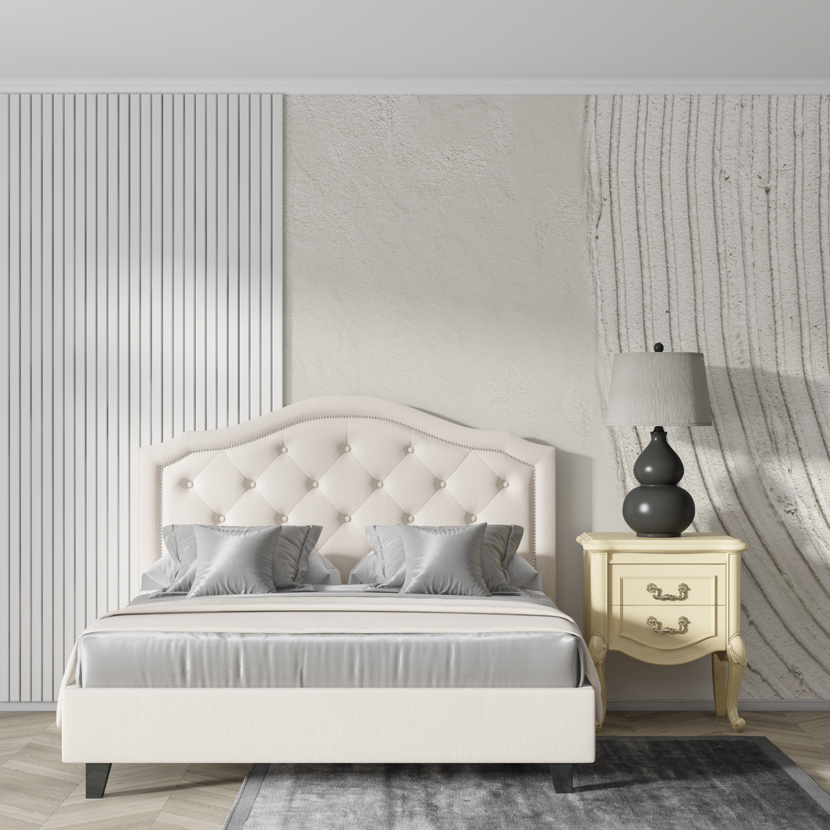 Striped Mural Wallpaper | Modern Textured Lines Design