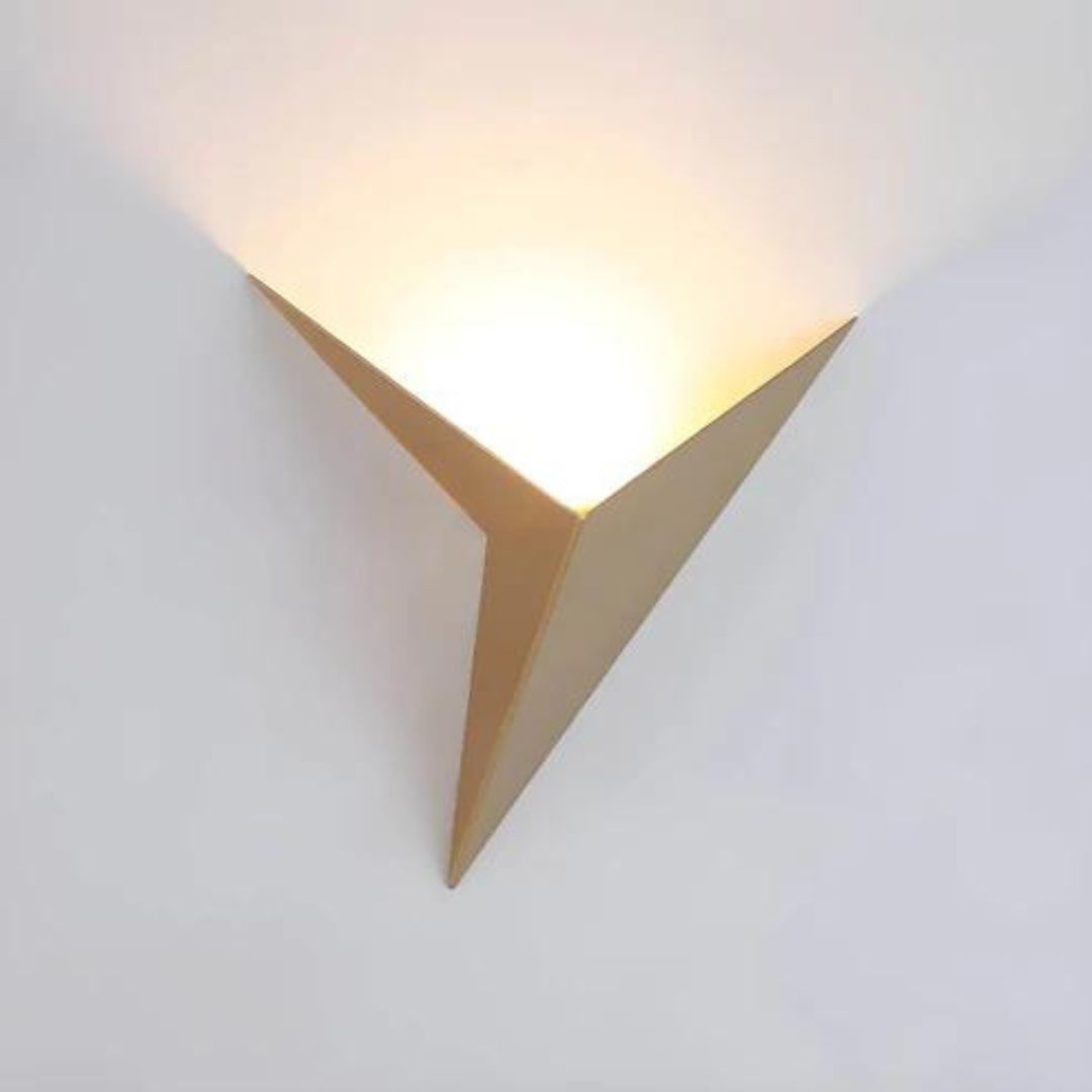Modern LED Wall Sconce Geometric Triangle Design - Product detail 9