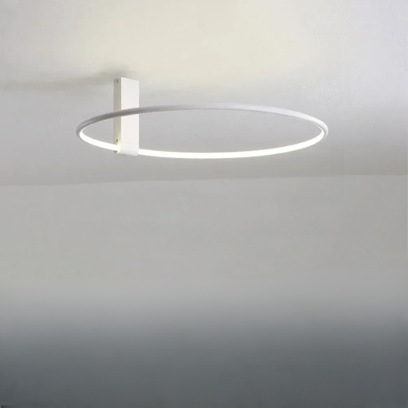 Modern LED Ceiling Light Circular Ring Design With Warm Glow - Product detail 9