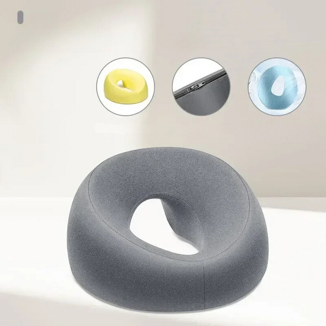 Ergonomic Face Rest Pillow  Memory Foam Salon Support - Product showcase