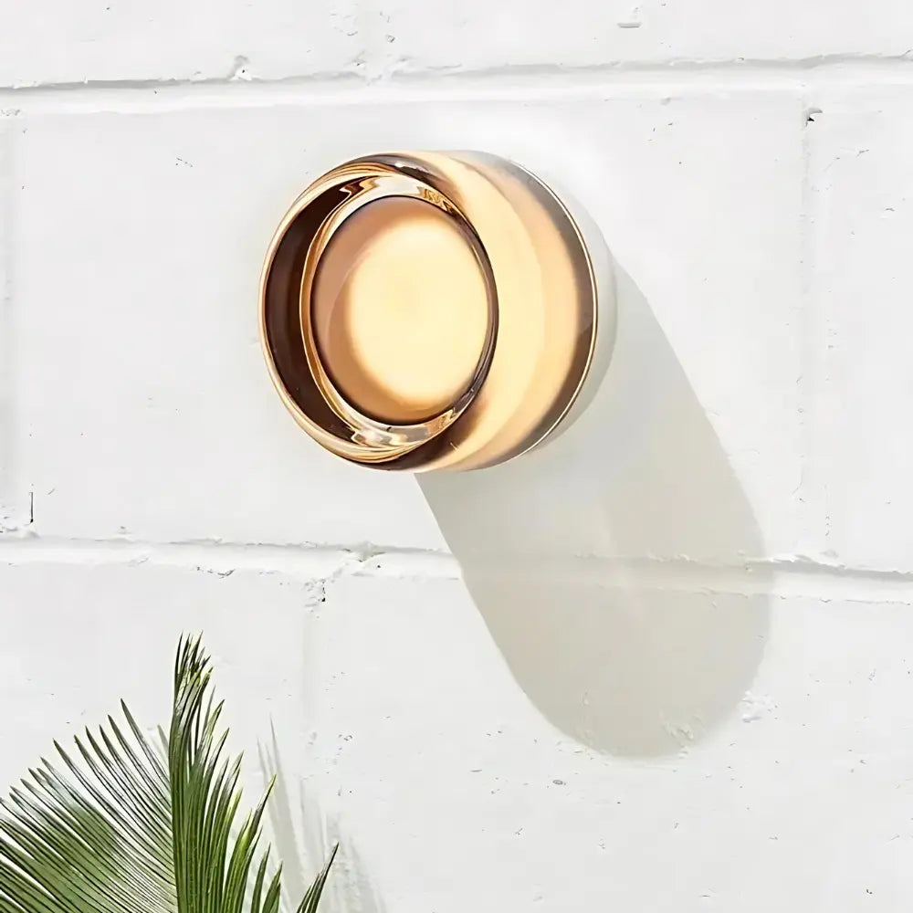 Modern Wall Sconce Metallic Ring Design - Product detail 5