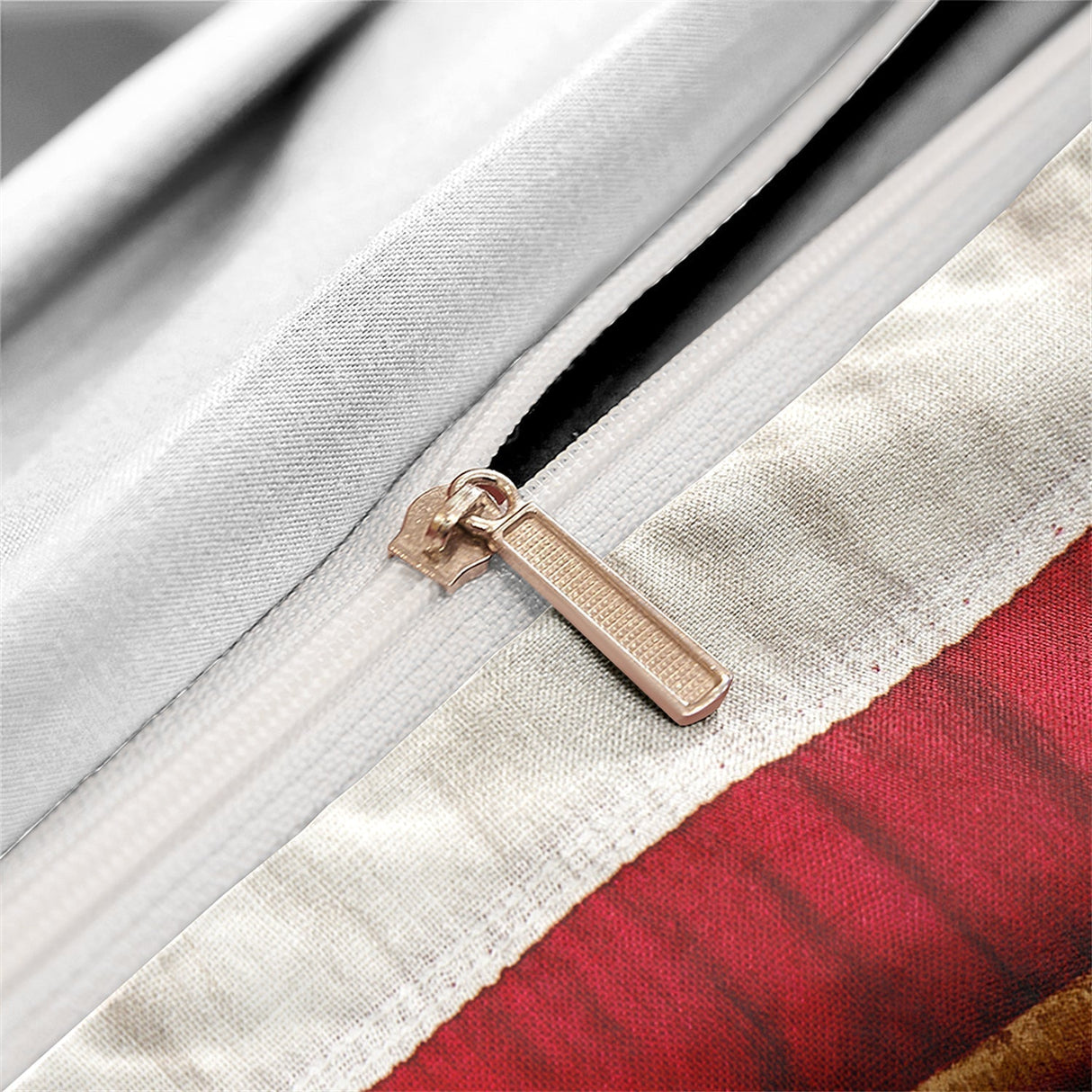 American Baseball Bedding Set  Vintage Glove Flag Design - Product detail 4