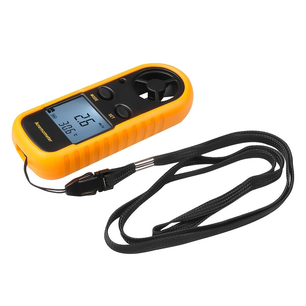 Digital Wind Speed Meter  LCD Display Anemometer - Product example
