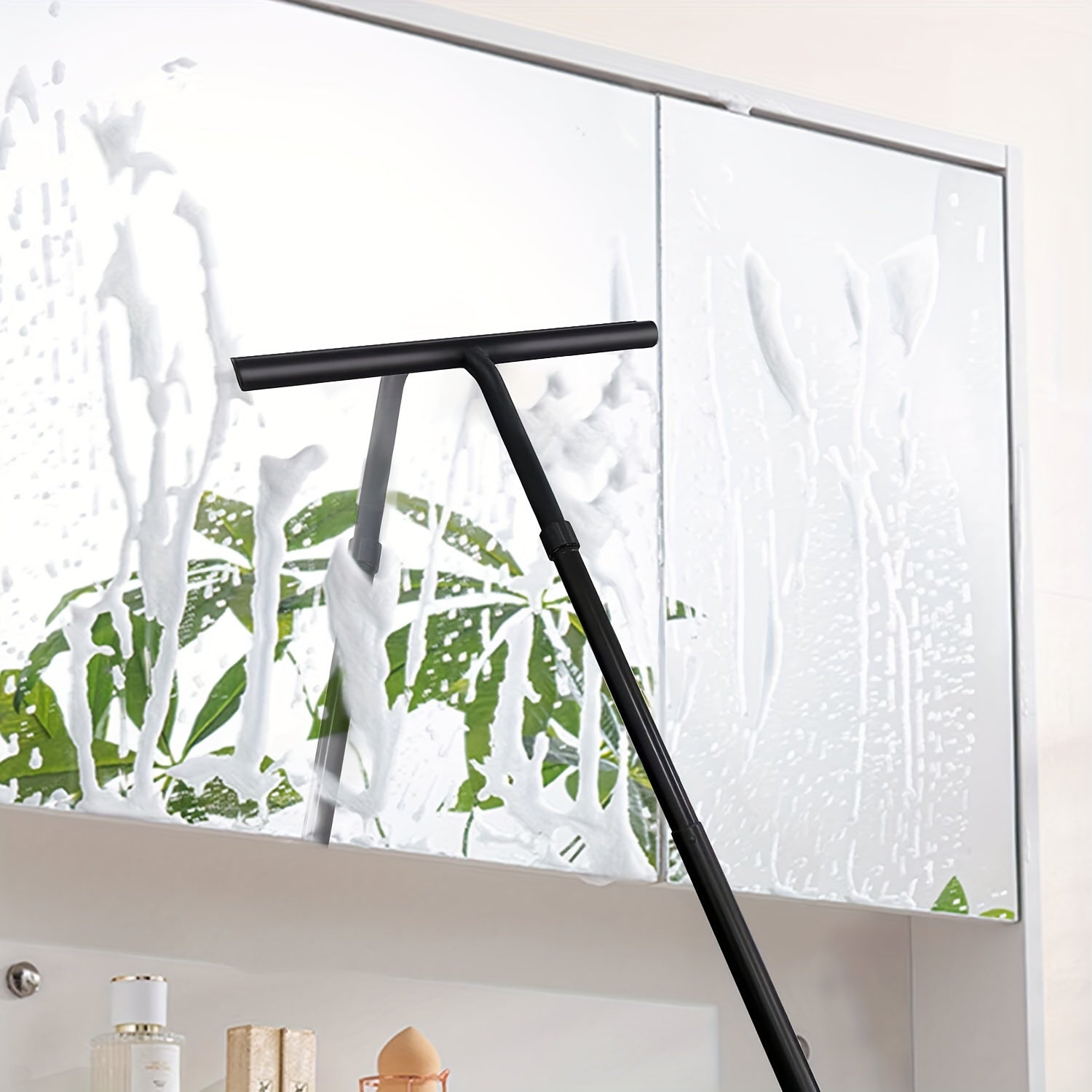 Shower Squeegee Tool  Telescopic Handle 120cm Wall  Floor Cleaner - Product detail 4