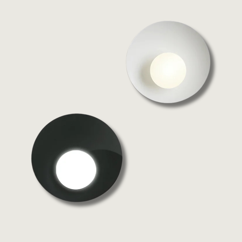Modern LED Wall Lamp Minimalist Round Sconce Design - Product showcase