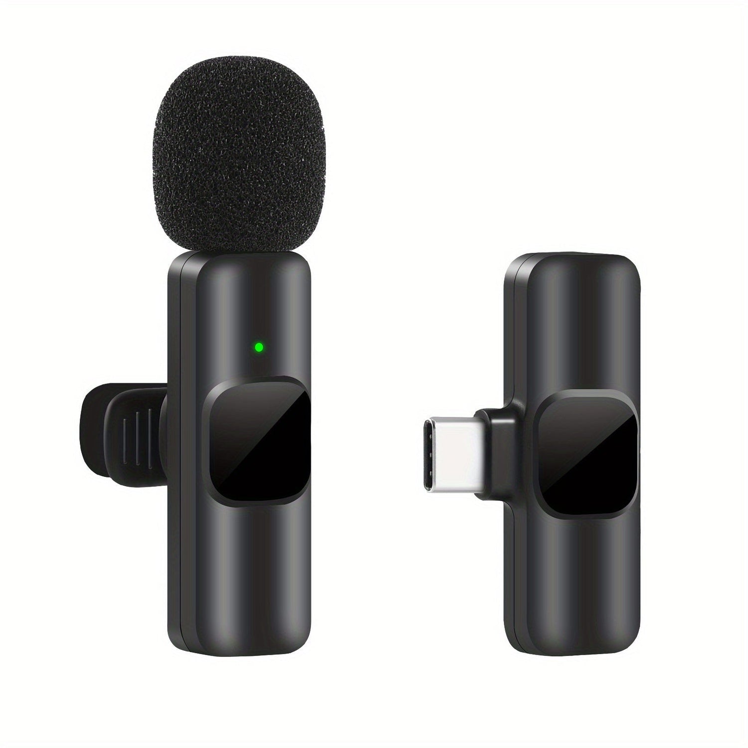 Professional Wireless Microphone  USB-C Lavalier for Content Creation - Detailed view