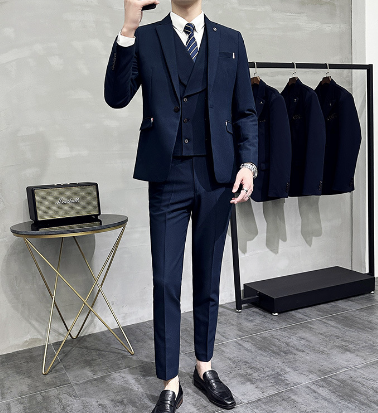 Classic Three Piece Suit Slim Fit Tailored Design - Product detail 7