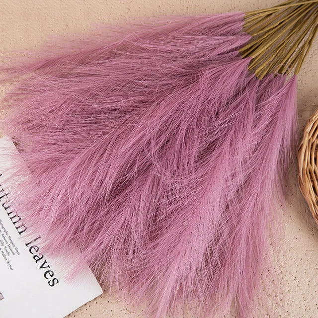 Natural Pampas Grass Decor  Soft Beige Dried Stems - Product detail 12