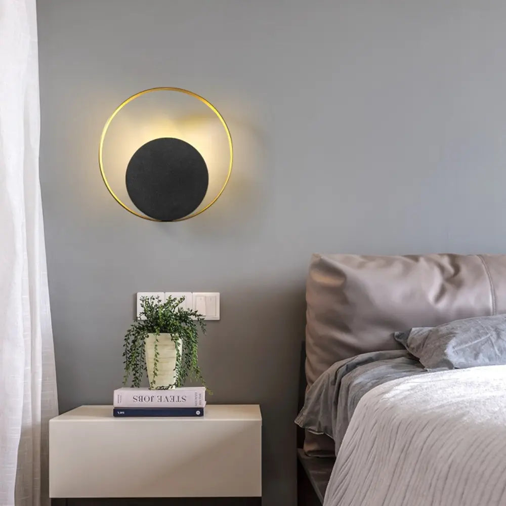 Modern Wall Light Circular Ring LED Design - Product detail 4
