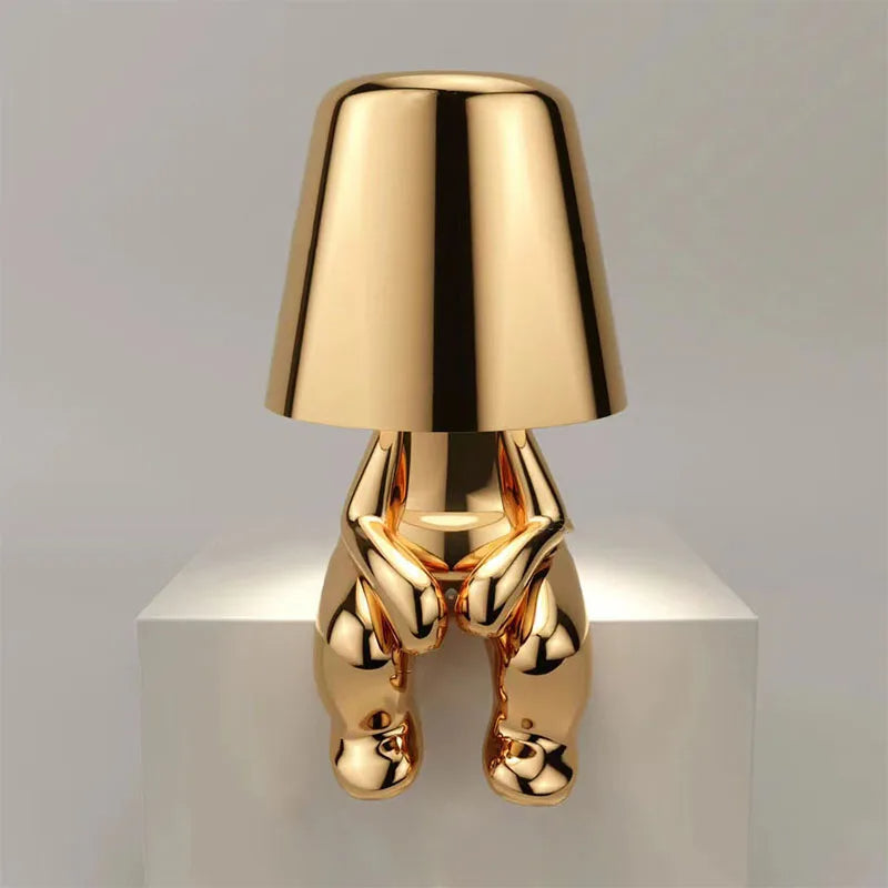 Modern Table Lamp Metallic High Heel Design - Product detail 7