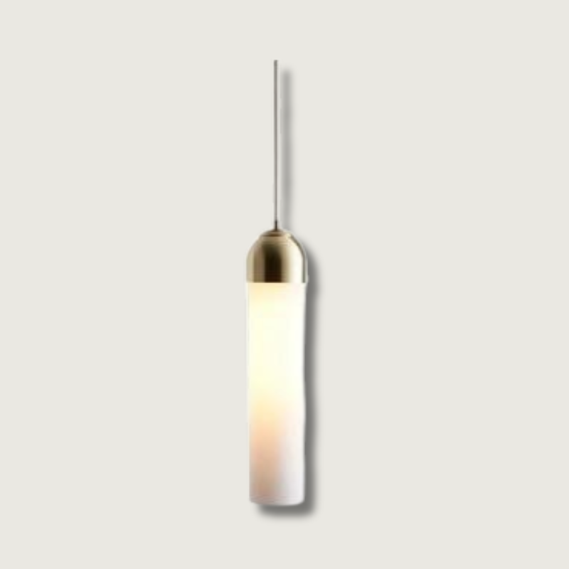 Modern Glass Pendant Light Cylindrical Tube Design - Product detail 10