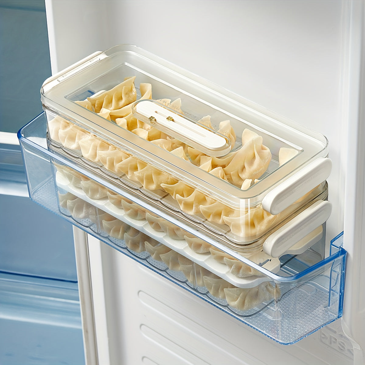 Food Storage Container  Clear PET Organizer With Layer Design - Product detail 4