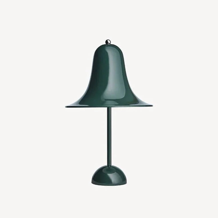 Modern Bell Table Lamp Metallic Dark Green Shade - Product detail 12