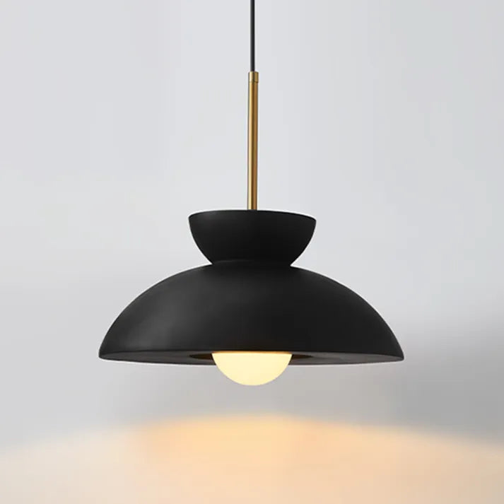 Nordic Pendant Light Matte Black Dome Design - Product detail 19