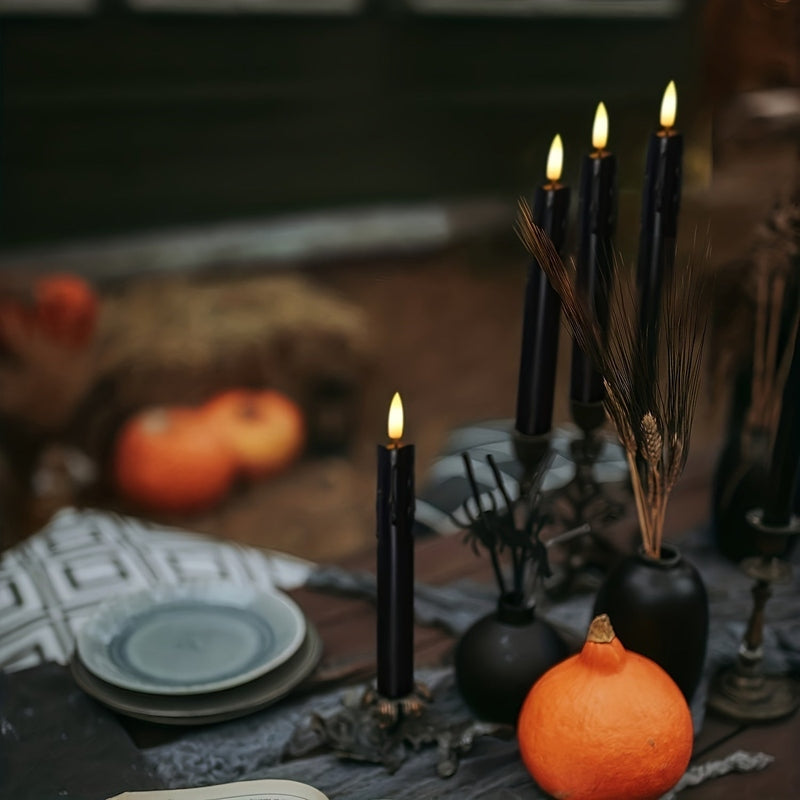 LED Taper Candles Set  Remote Control Flameless Lighting - Product example