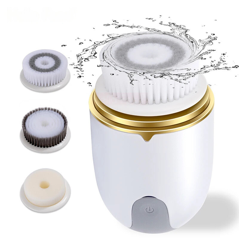 Sonic Facial Cleanser  360 Rotating Brush with 3 Attachments - Product example