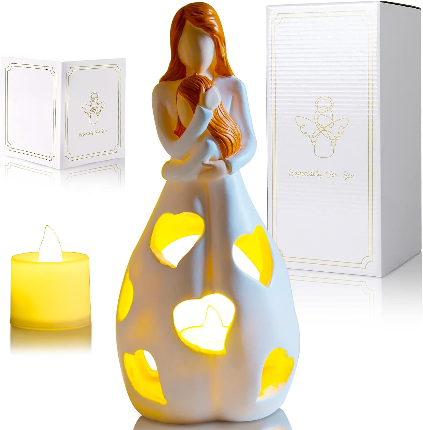 Romantic Figurine Lamp  Heart Pattern Ambient Light - Product detail 11