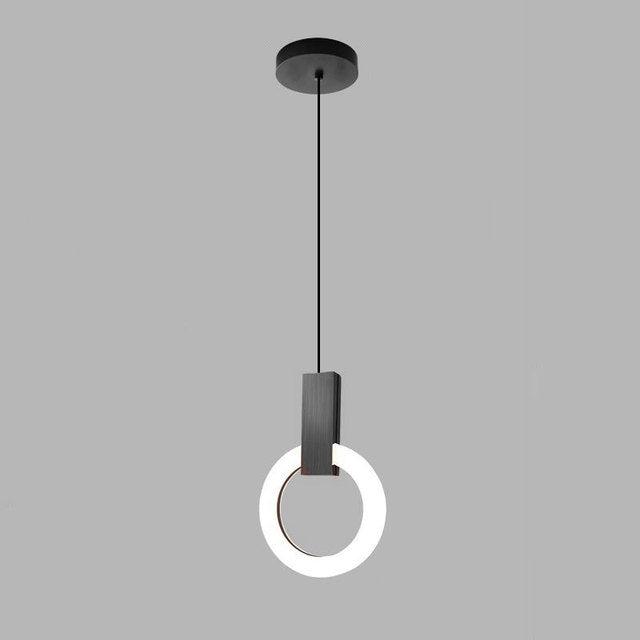 Nordic Ring Pendant Light LED Circle Design - Product detail 17