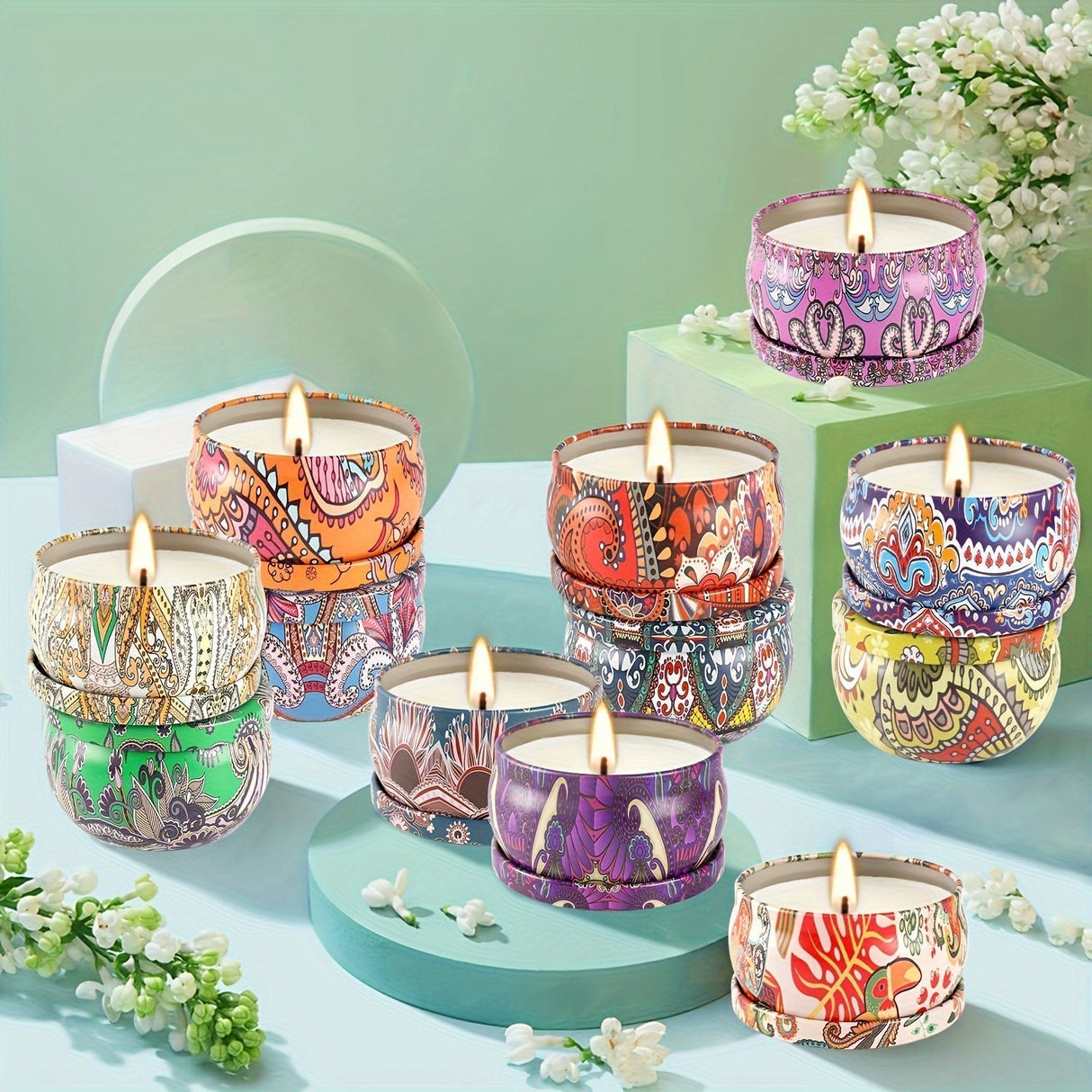 Bohemian Scented Candles  Artisan Soy Wax Collection - Product detail 5